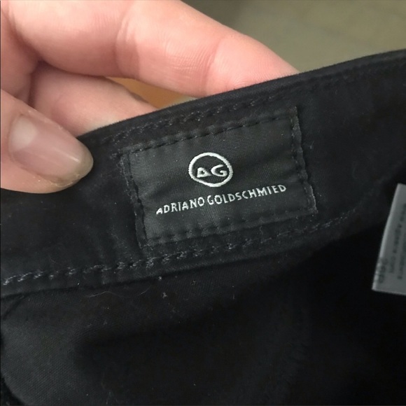 Anthropologie Adriano Goldschmied black pants - Picture 3 of 4